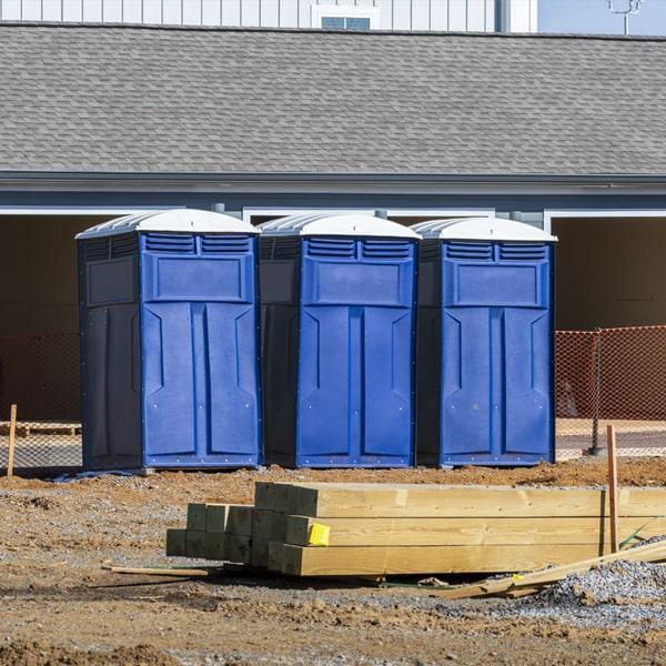 Heavy-duty construction site porta potty in Lebanon, Missouri